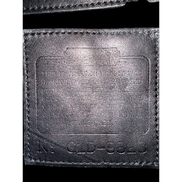 VTG Coach Legacy West Hobo 9823 Black Leather Nickel Shoulder Bucket Bag Y2K USA - Picture 9 of 10